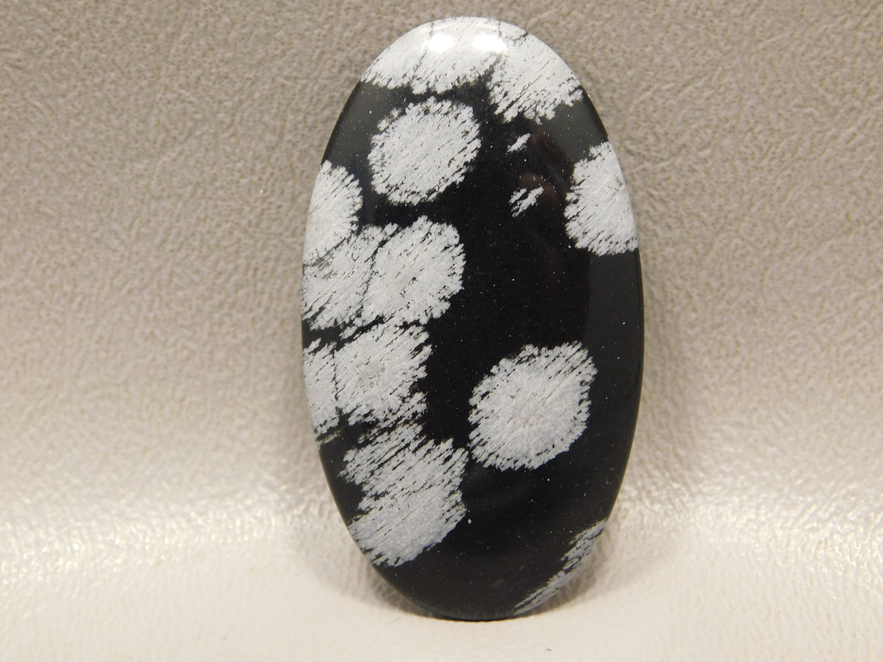 Snowflake Obsidian Designer  Cabochon for Jewelry Design #5