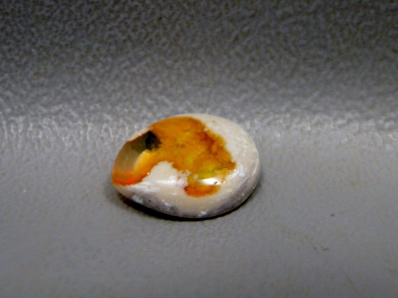 Mexican Fire Opal Cabochon Semi Precious Gemstone #19