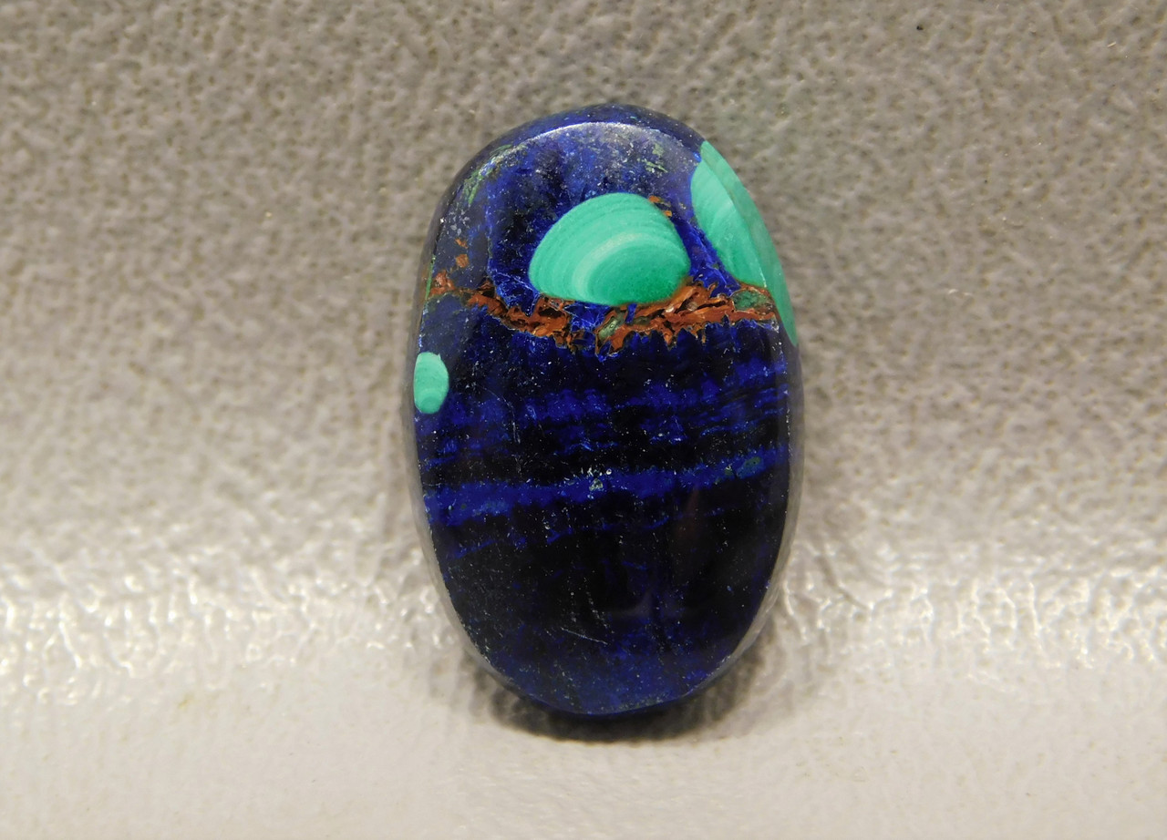 Azurite Malachite Small Stone Designer Cabochon #8