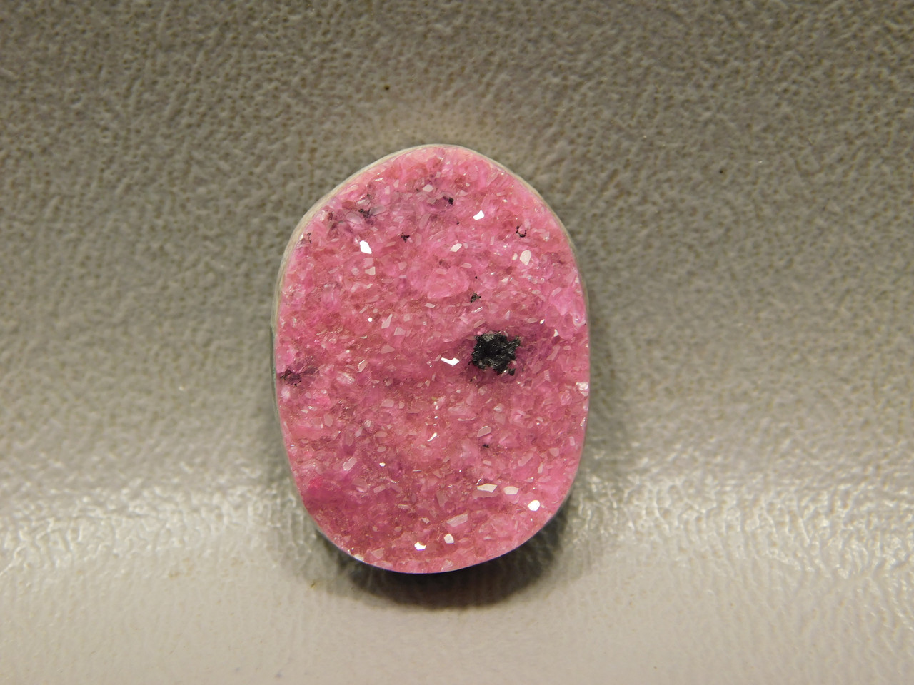 Pink Drusy Pink Druse Pink Druzy Cabochon #10