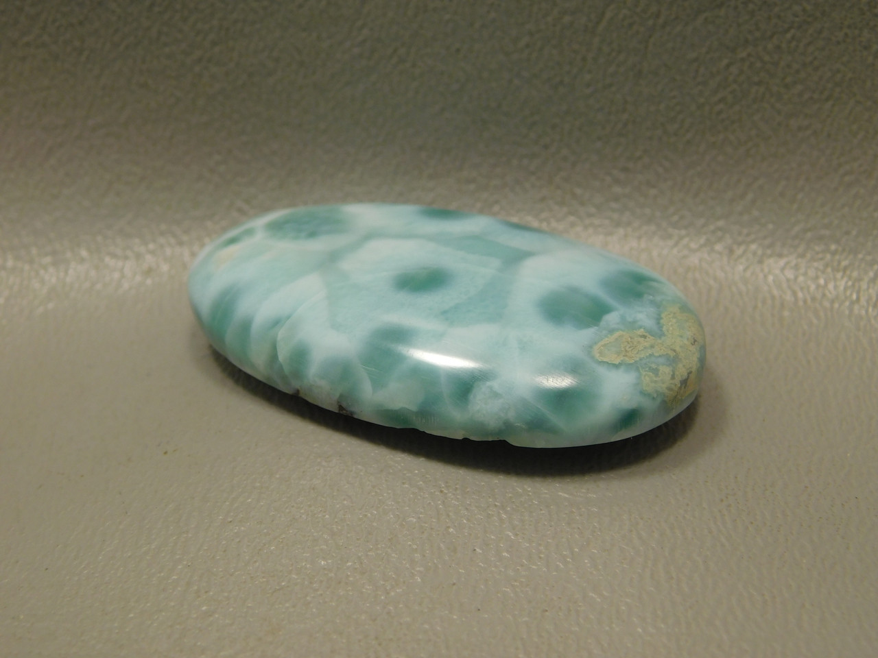 Larimar Cabochon Gemstone Blue Pectolite Semi Precious Stone #10