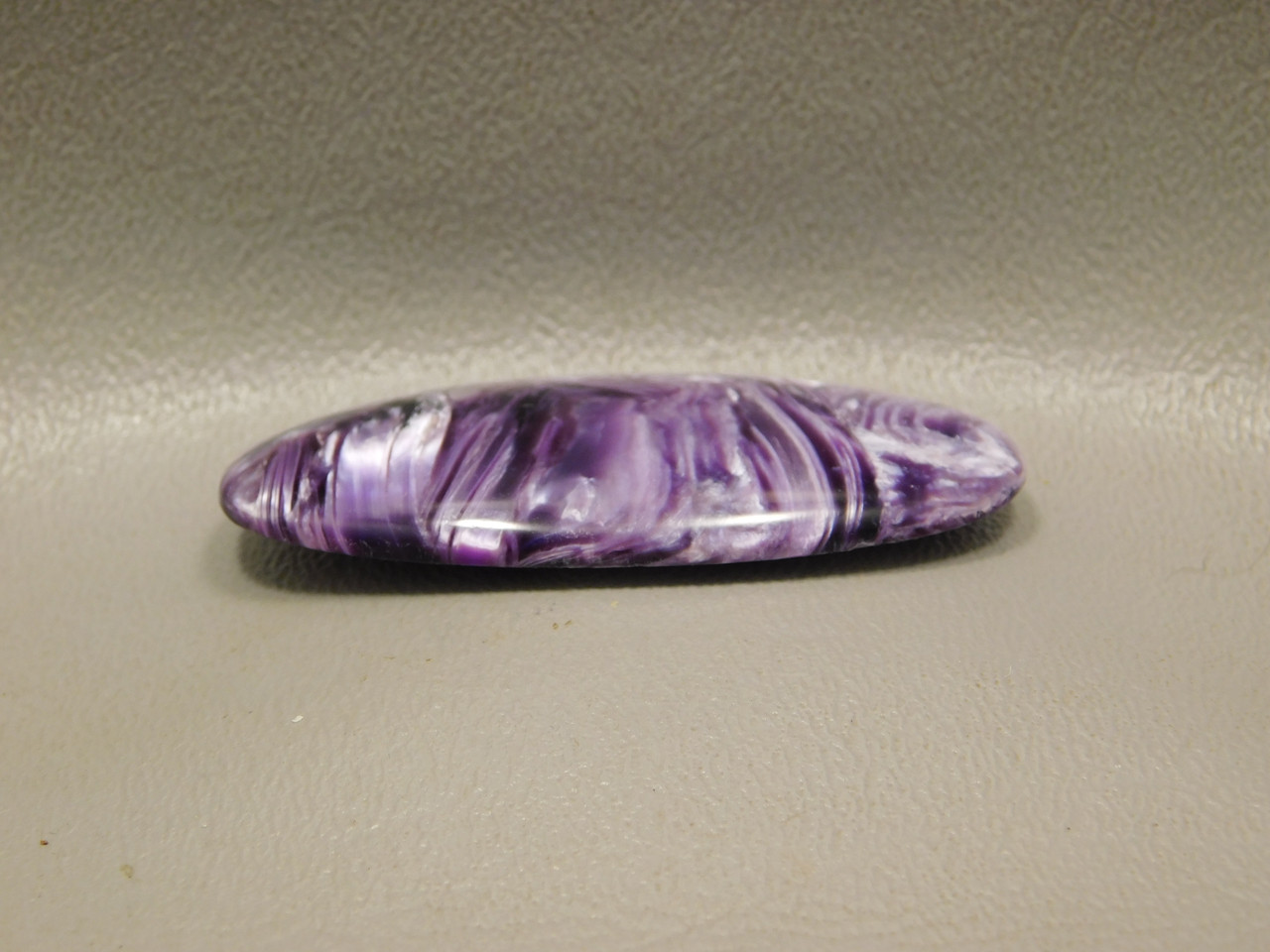 Charoite Cabochon Purple Chatoyant Semi Precious Gemstone #2
