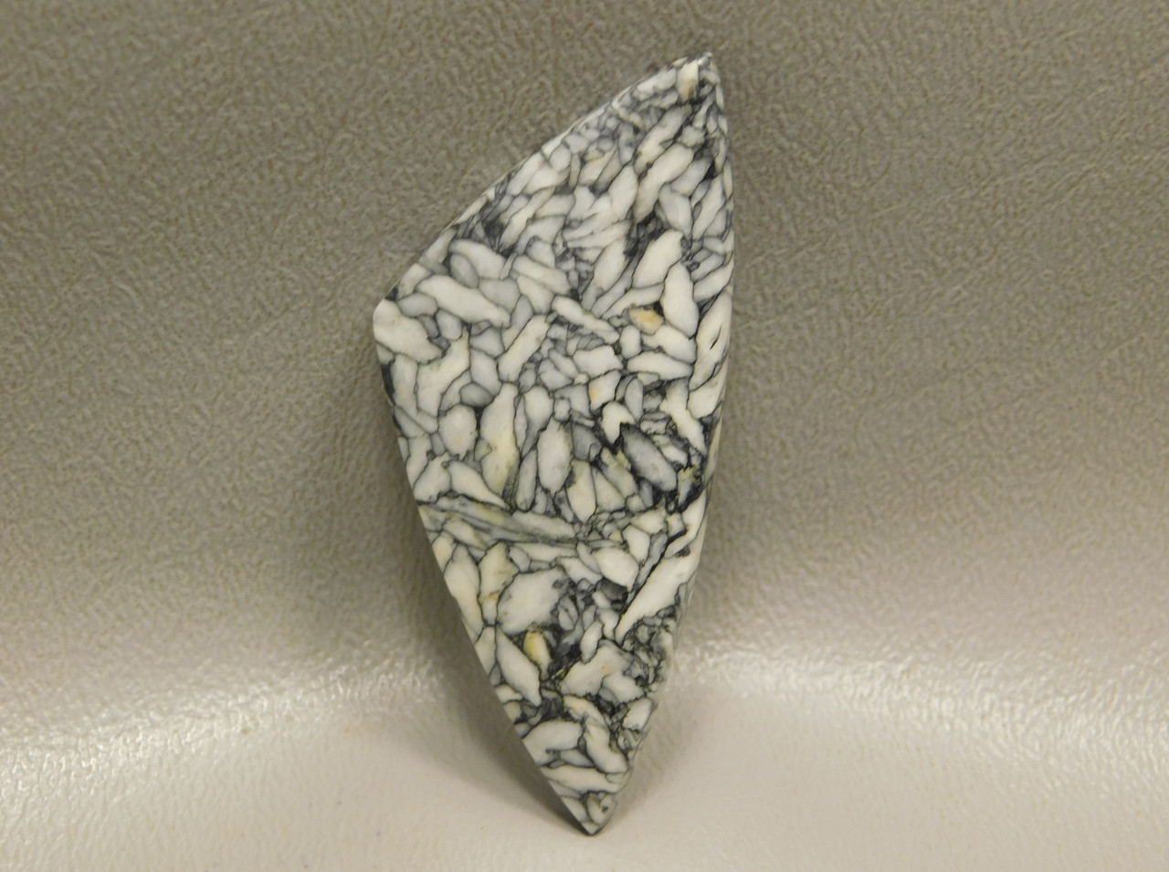 Pinolith or Pinolite Semiprecious Stone Triangle Cabochon #22