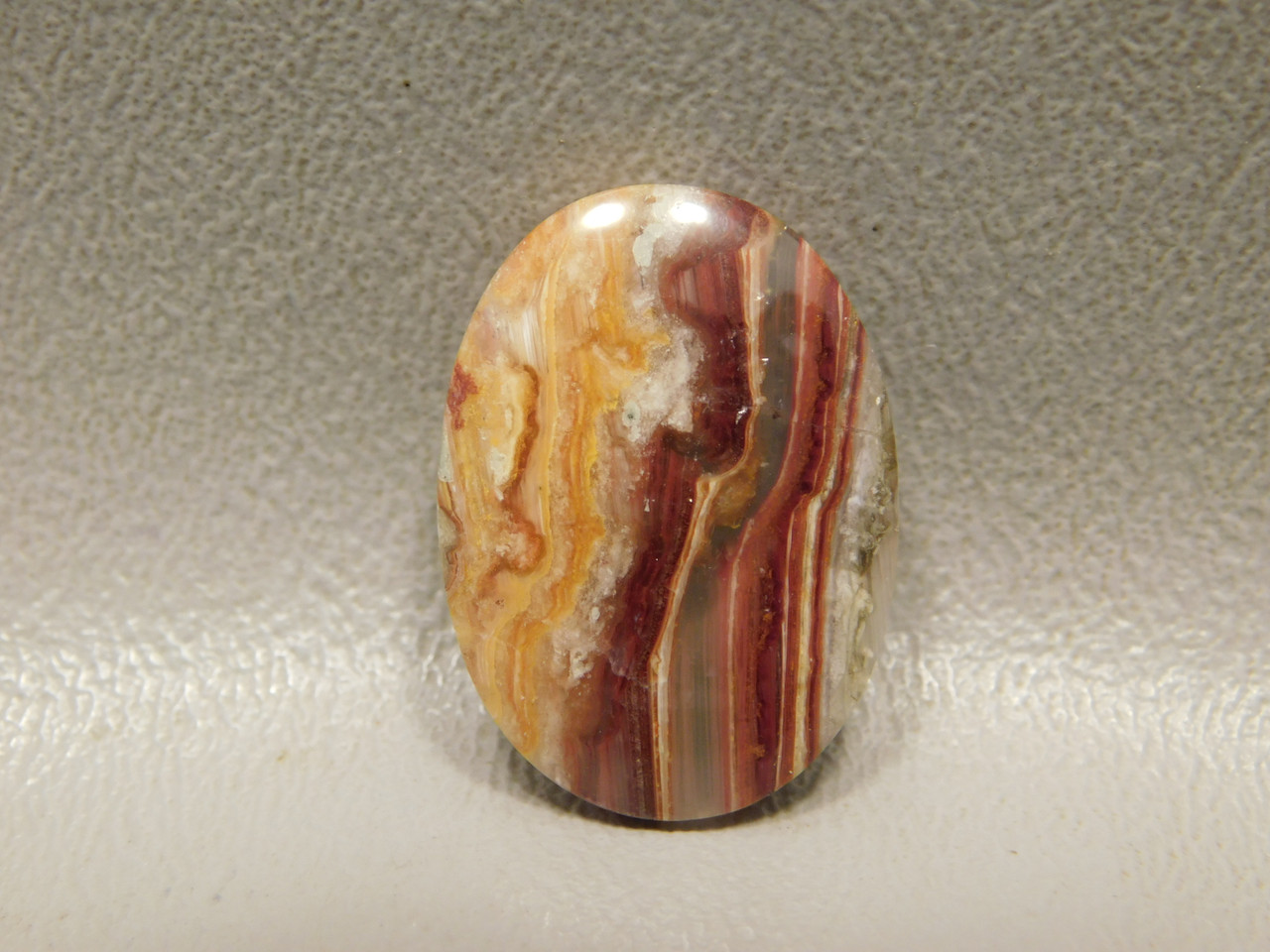 Candy Opal Red Banded Pretty Cabochon Stone #2