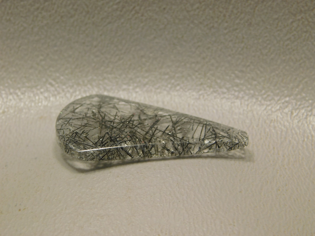 Tourmalined Quartz Included Loose Stone Jewelry Cabochon #15