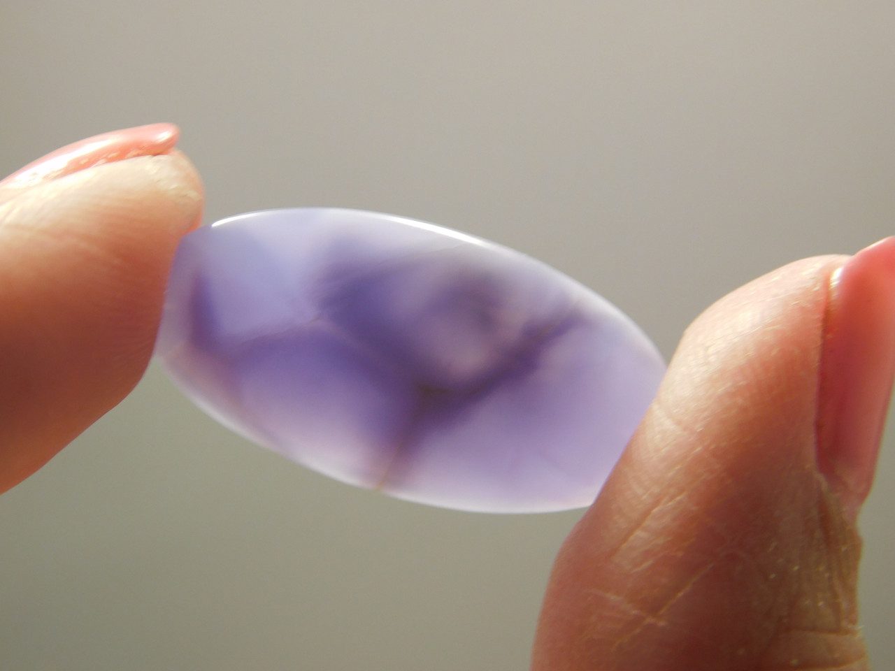 Purple Fluorite Stone Cabochon Jewelry Making Supplies #21