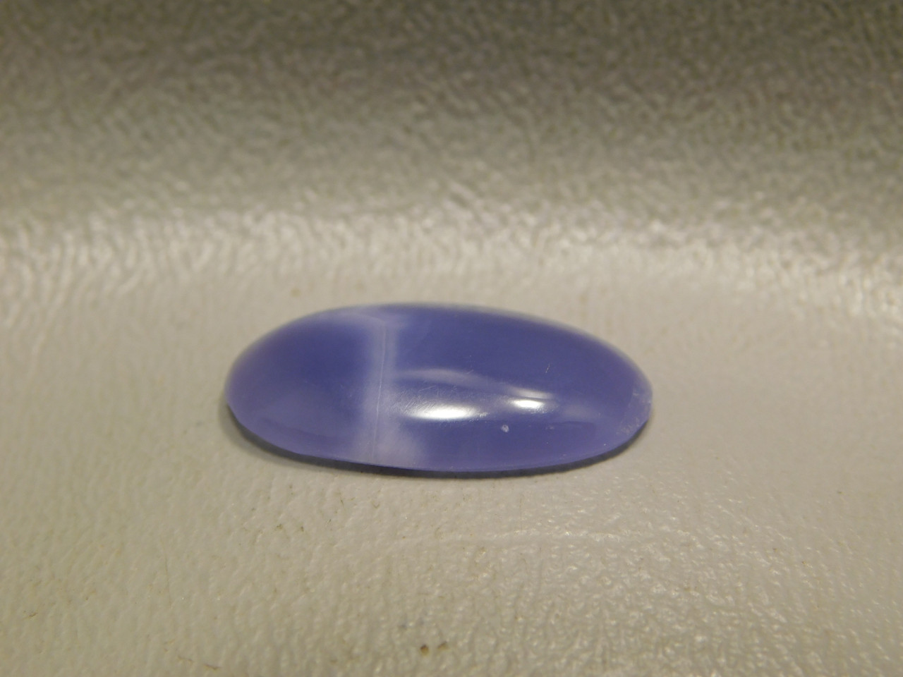 Oval Purple Fluorite Stone Cabochon Jewelry Making Supplies #22