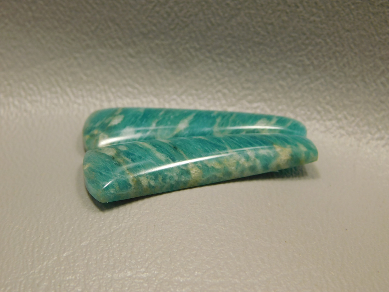 Amazonite Matched Pairs Cabochons Stones for Earrings #3