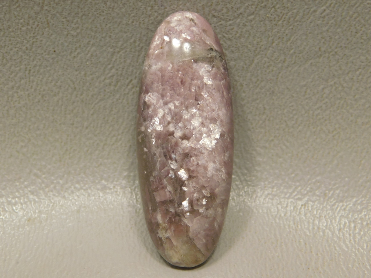 Lavender Purple Lepidolite Semi Precious Stone Cabochon #5