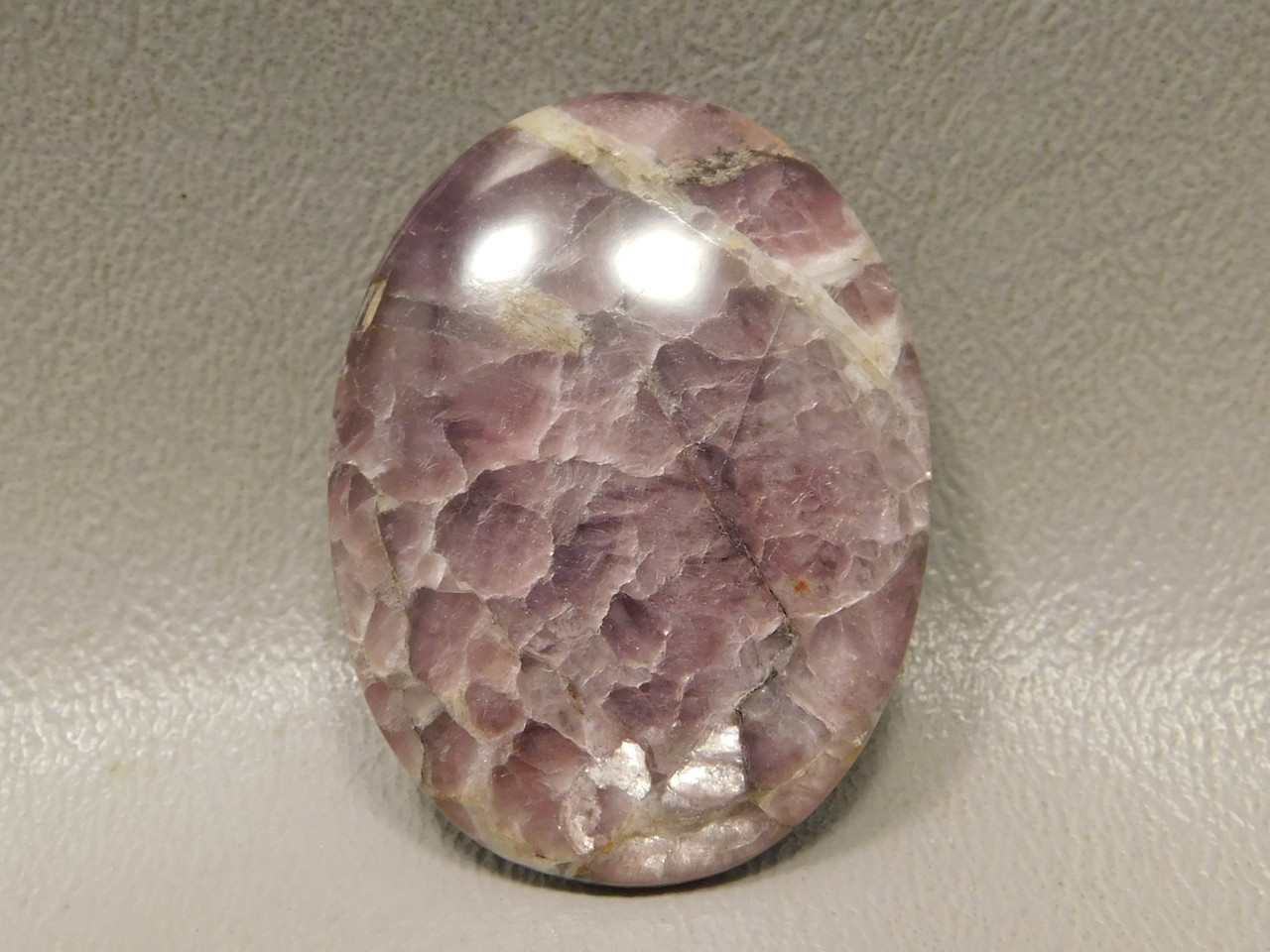 Purple Lepidolite Gemstone Cabochon Jewelry Design #16