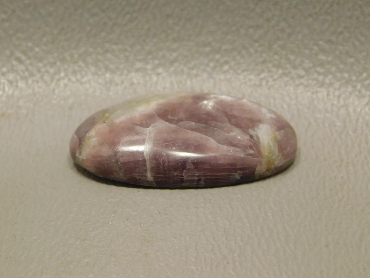 Purple Lepidolite Small Semiprecious Stone Cabochon #23