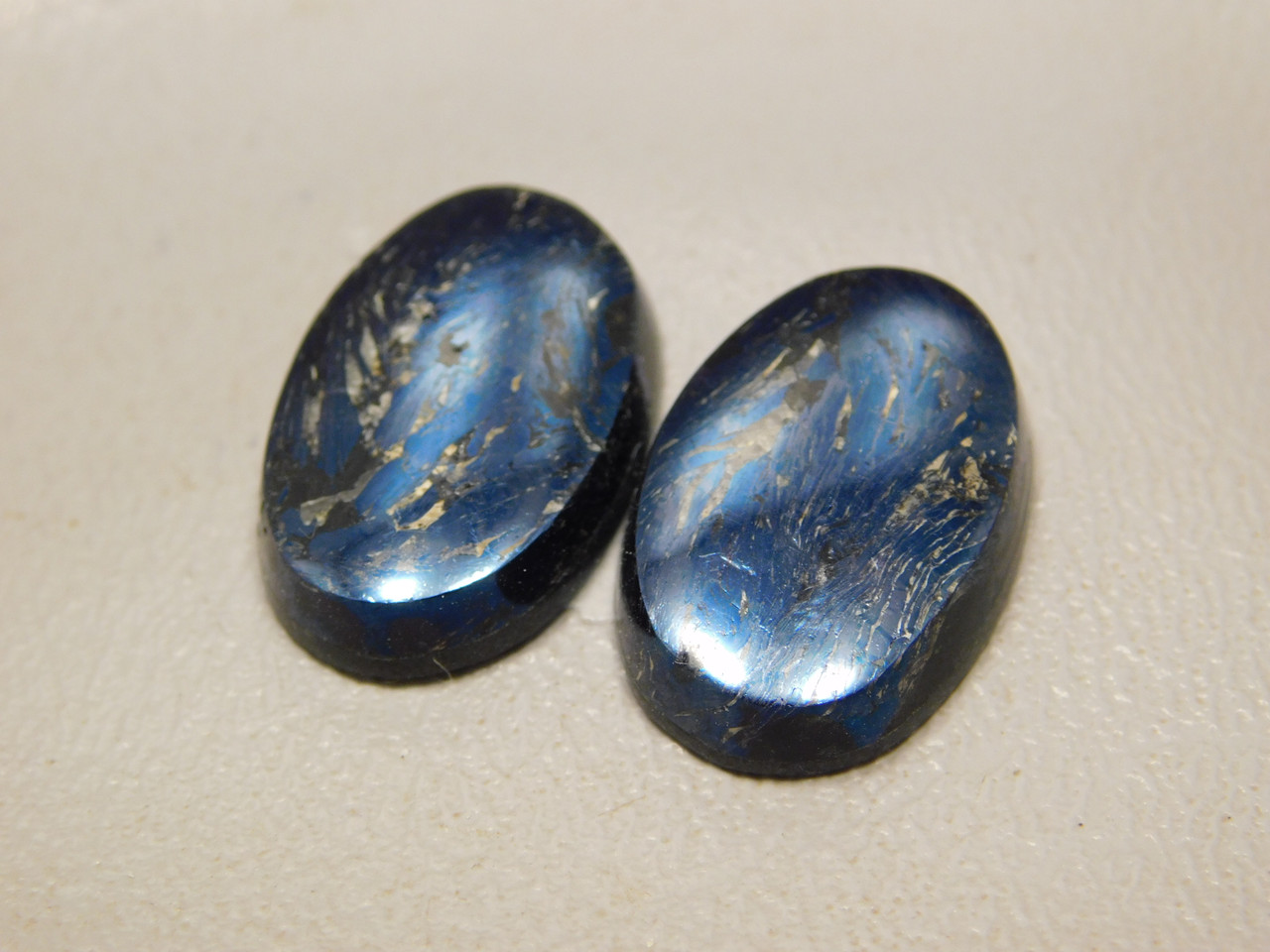 Covellite Cabochons Butte Montana Matched Pairs #7