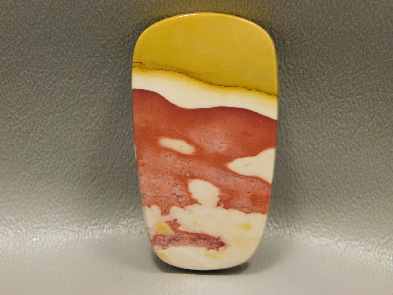 Mookaite Jasper Cabochon Australia Red Yellow Loose Gemstone #17