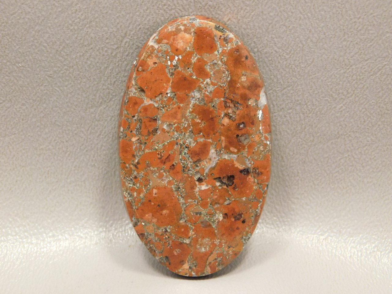 Large Stone Cabochon Copper Rose Native Kingston Conglomerate #8