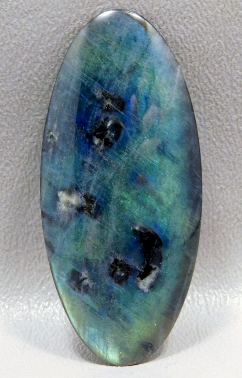 Spectrolite Cabochon Iridescent Rainbow Natural Stone #19