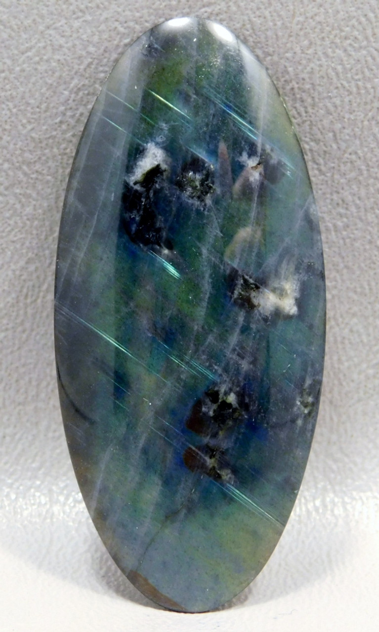 Spectrolite Cabochon Iridescent Rainbow Natural Stone #19