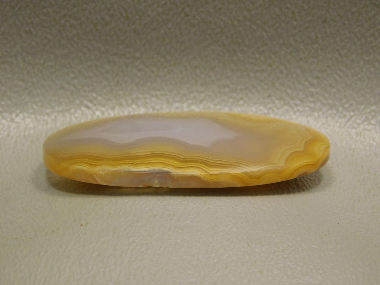 Banded Coyamito Agate Yellow Stone Cabochon #7