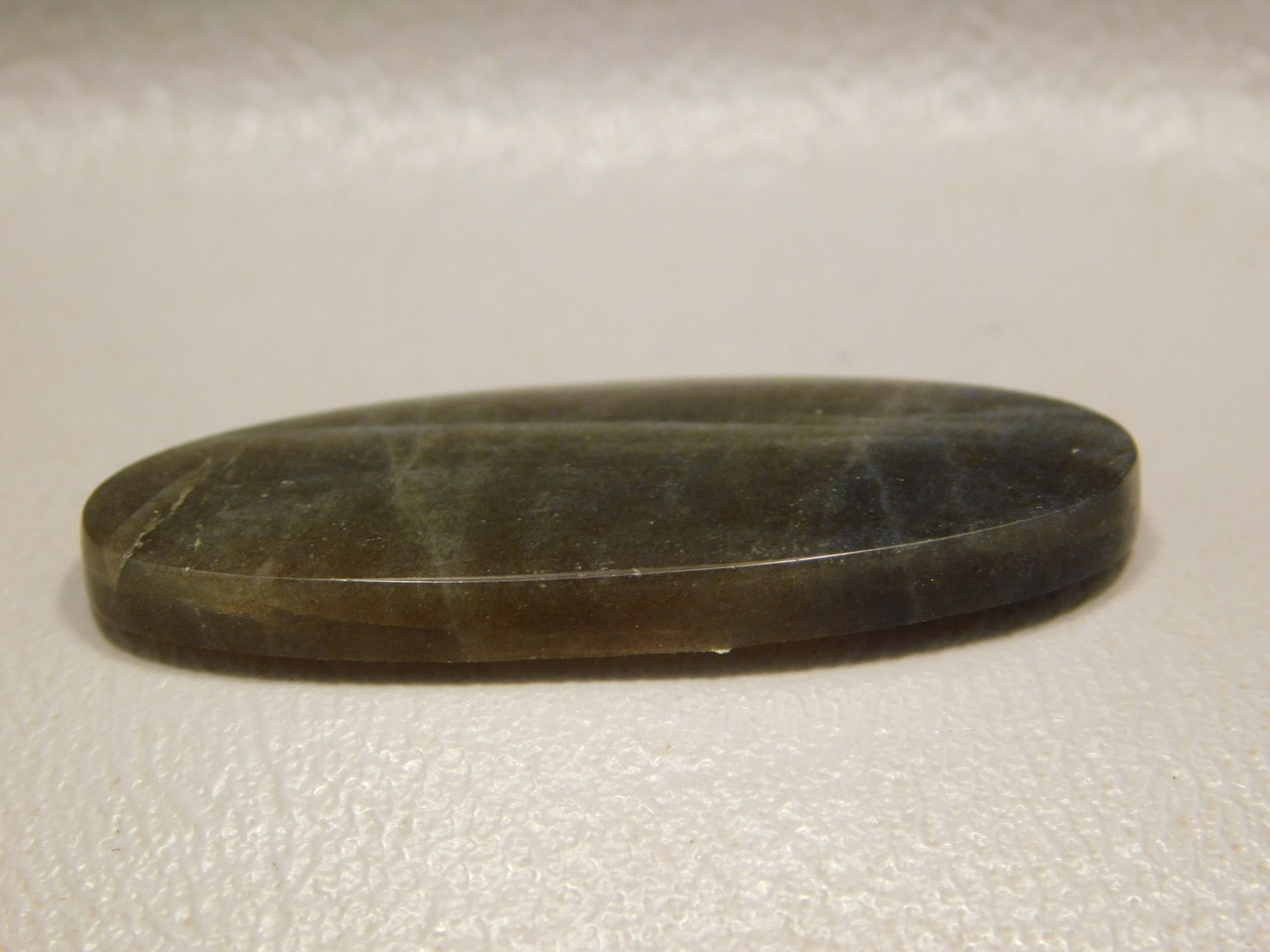 Yellow Spectrolite Cabochon Oval Flashy Rainbow Stone #9