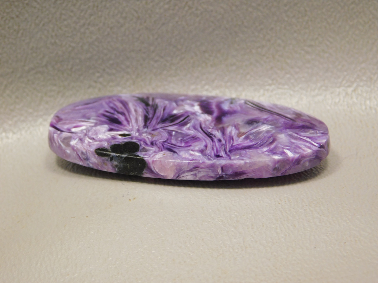 Charoite Cabochon Purple Chatoyant Stone Russia #4