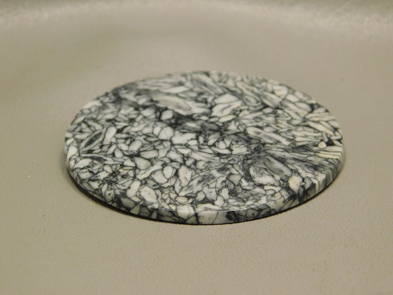 Pinolith or Pinolite Collector Gemstone Large Round 61 mm Cabochon #xl3