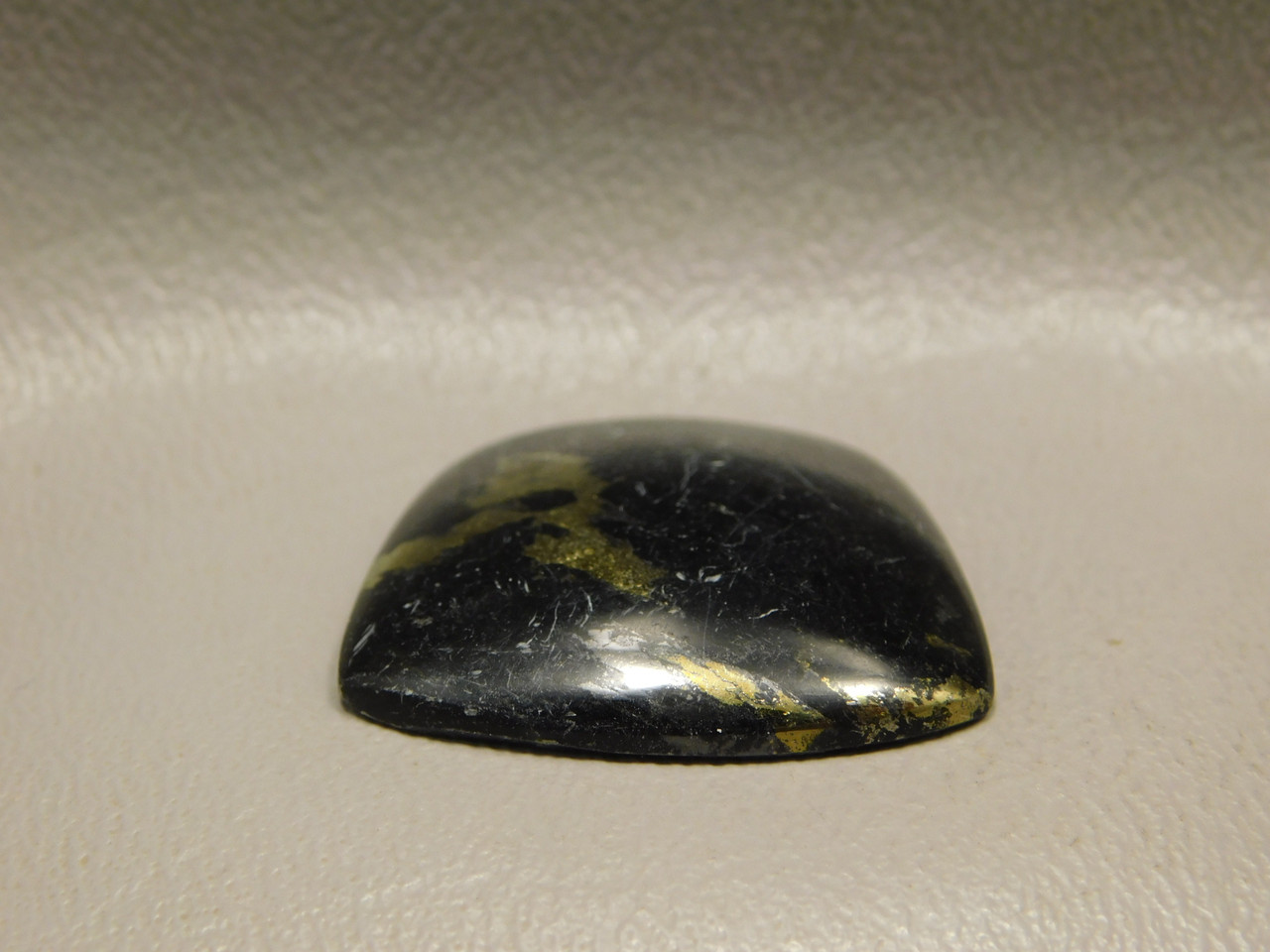 Freeform Black Apache Gold Designer Stone Cabochon Arizona #23