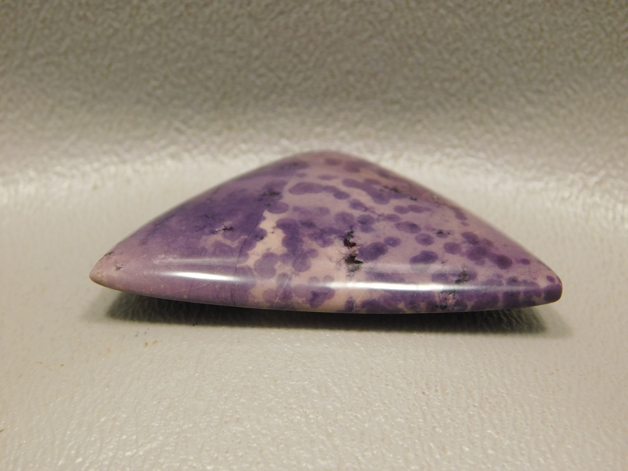 Cabochon Tiffany Stone Purple Utah Semiprecious Stone Triangle #22