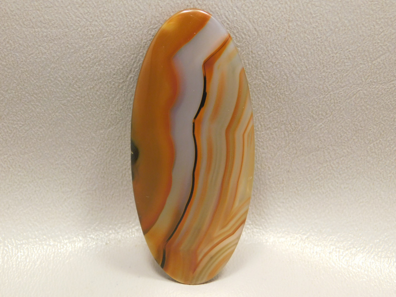 Piranha Agate Translucent Cabochon Stone for Jewelry Making #12