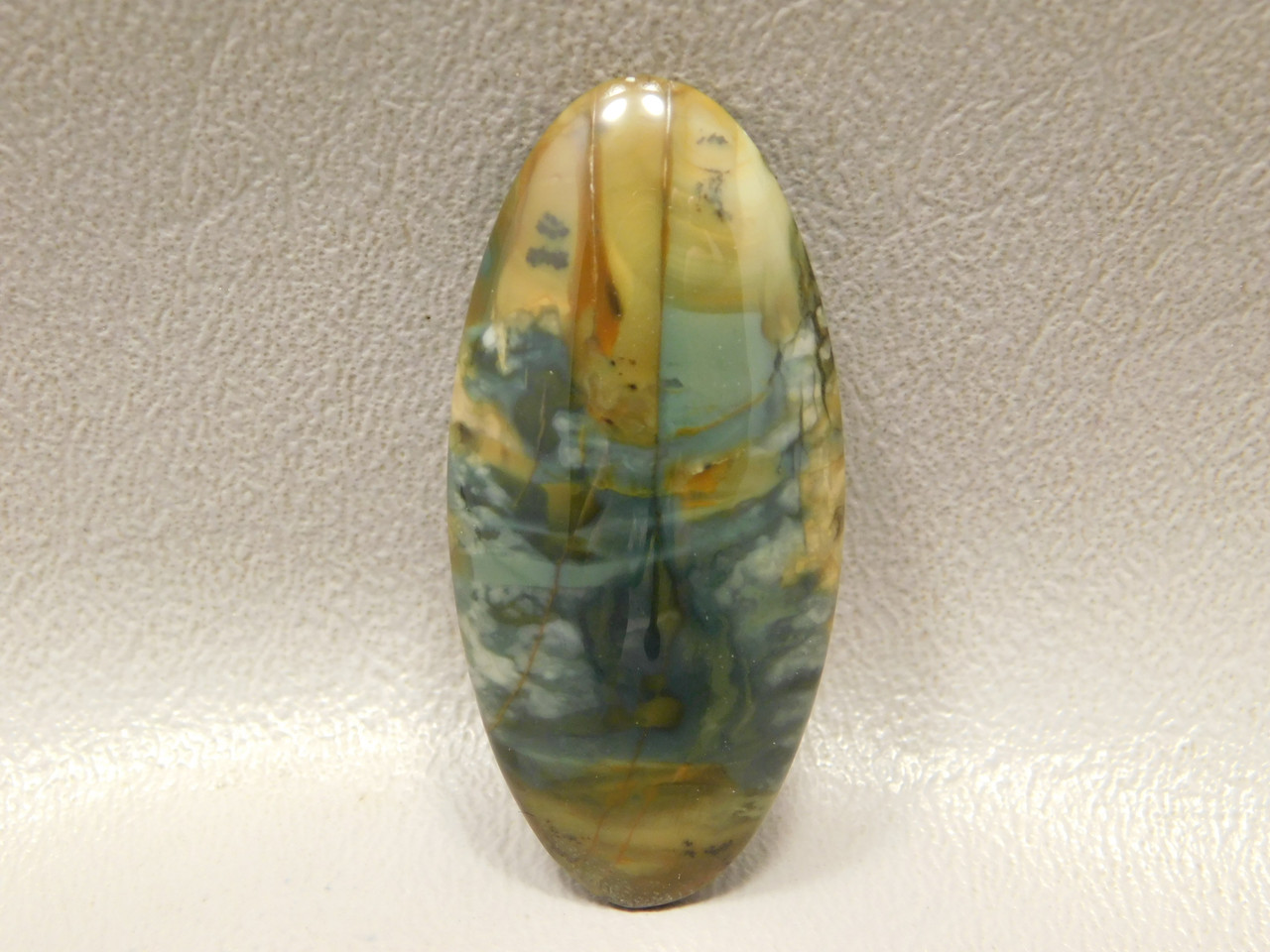 Morrisonite Jasper 42 mm by 20 mm Oval Stone Cabochon #7