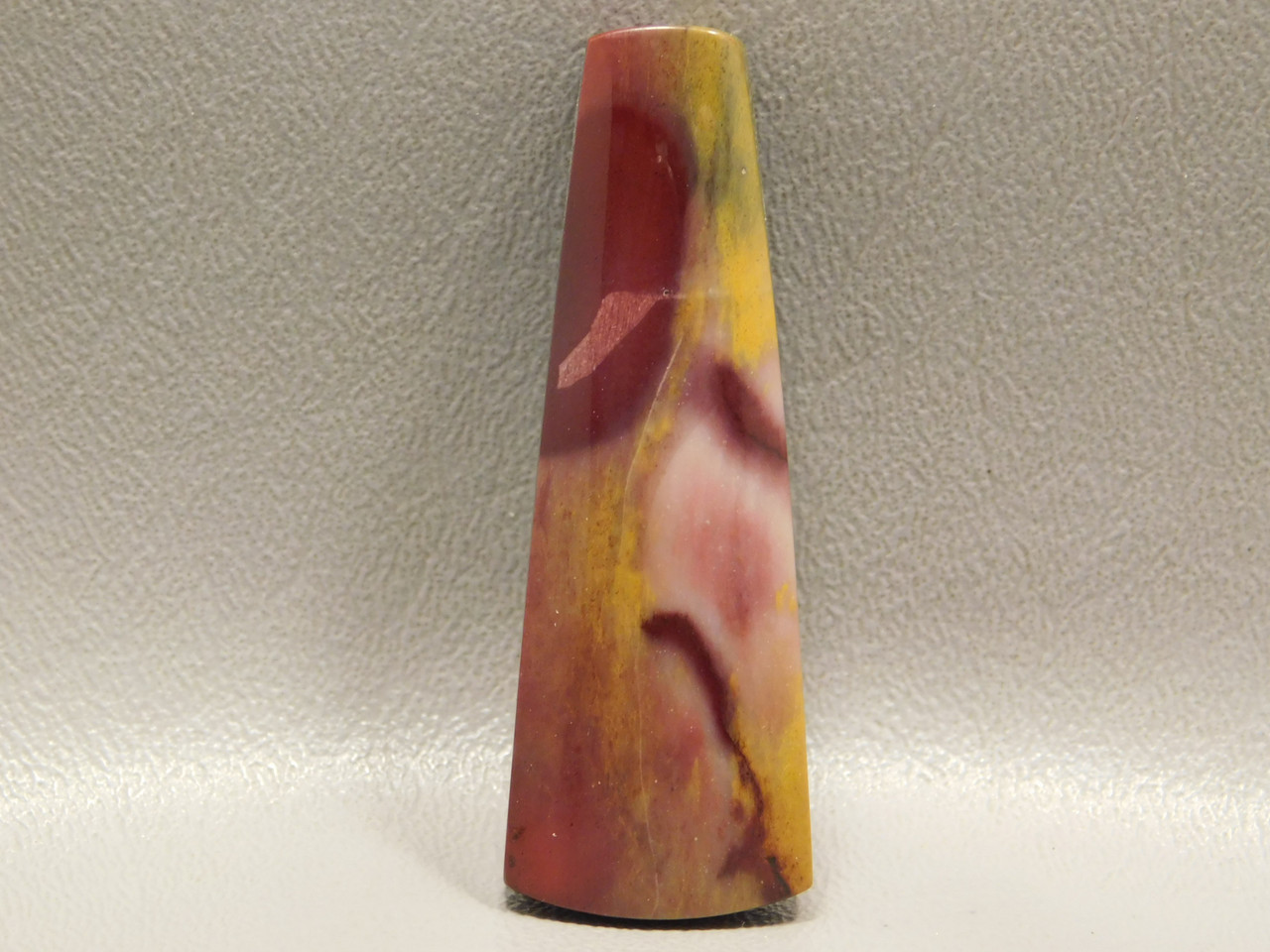 Mookaite Jasper Purple Yellow Bead Pendant Drilled Stone #9