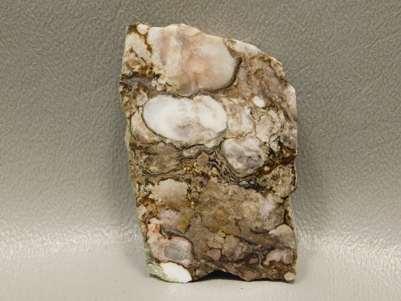 Crazy Horse White Magnesite Polished Stone Slab Cabochon #S17