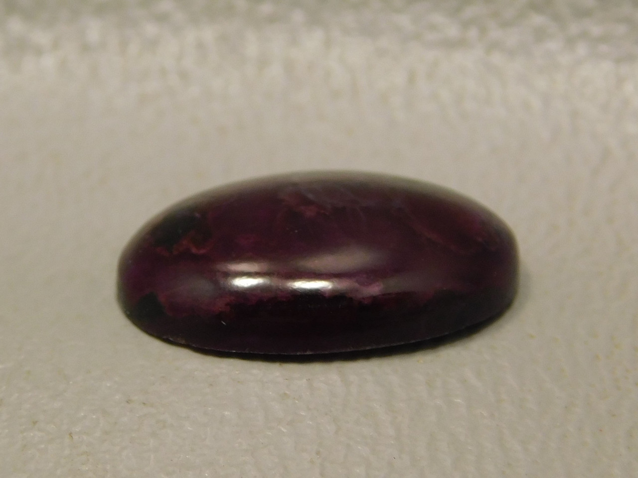 Sugilite Cabochon Purple 15.5 mm by 11 mm Small Oval Ring Stone #6