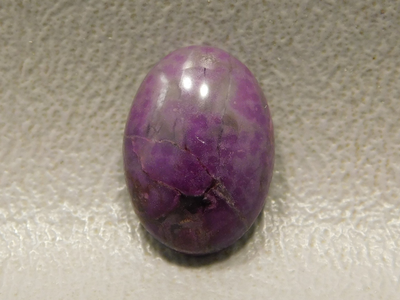 Sugilite Gemstone Cabochon Purple Small Oval Ring Stone #3