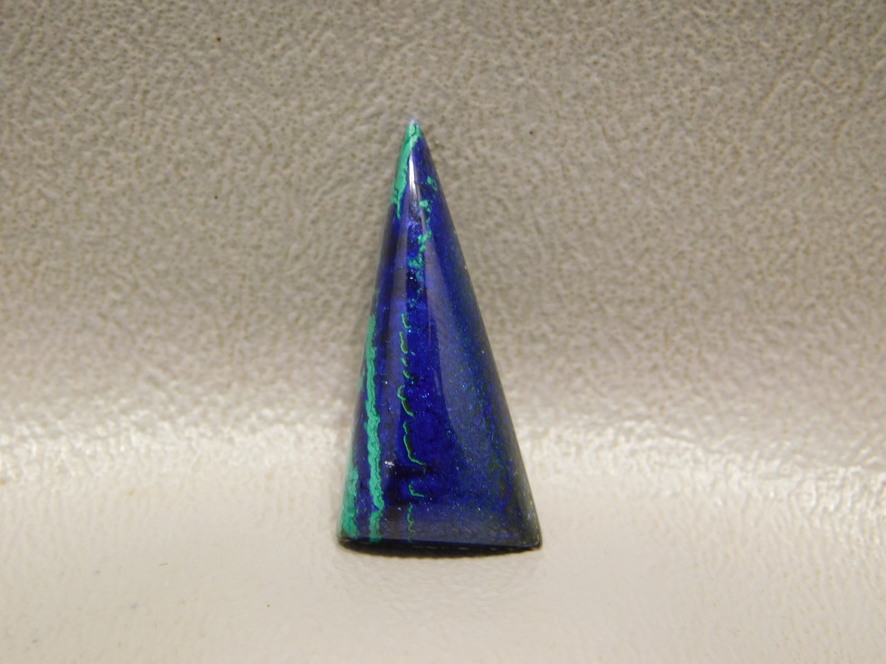 Azurite Malachite Arizona Blue Green Stone Triangle Cabochon #7