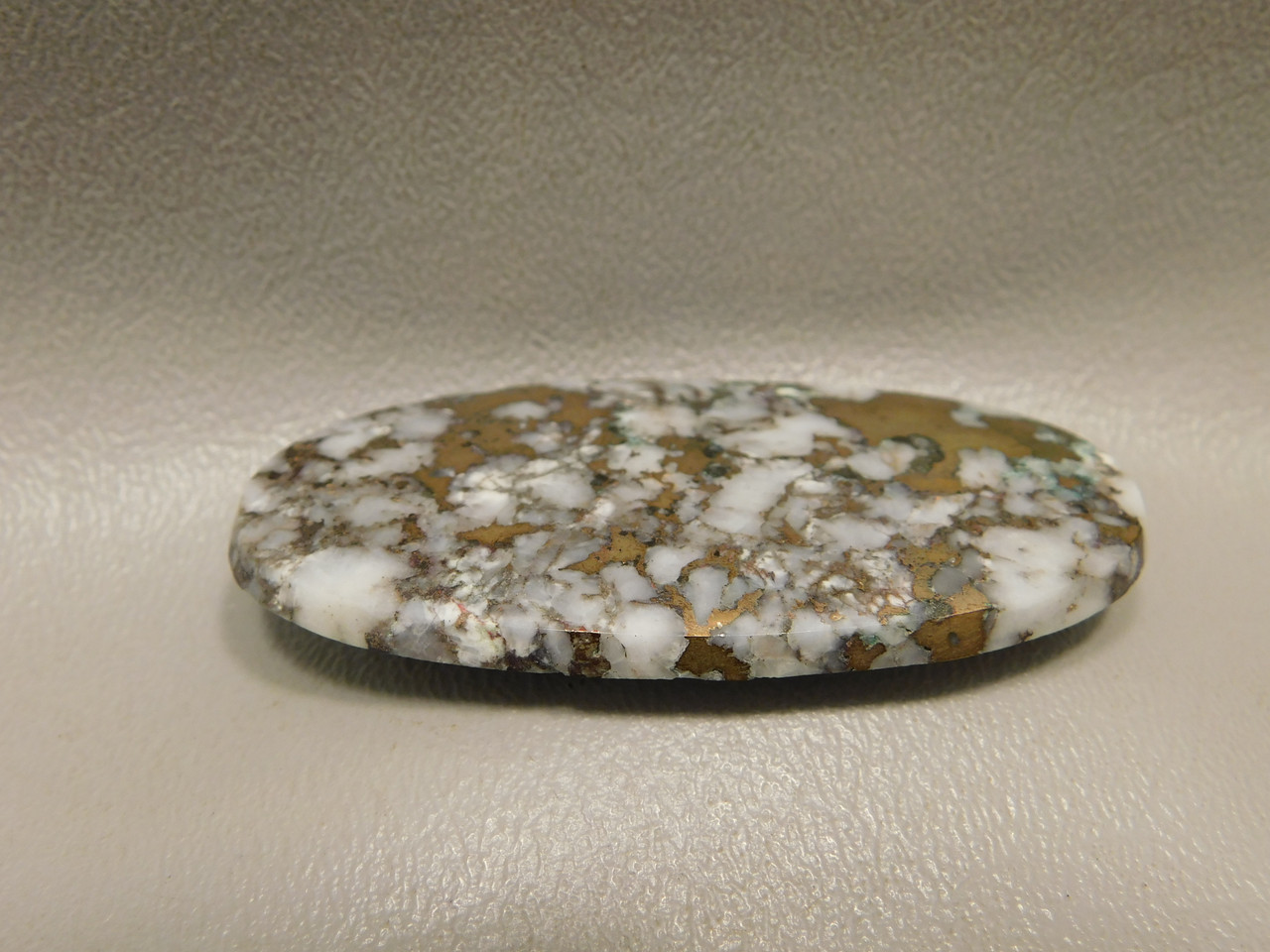 Cabochons Snowflake Mohawkite Large Oval Stone #23