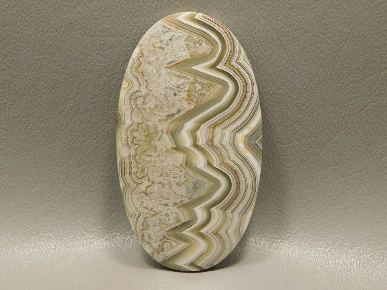 Crazy Lace Agate High Grade Stone Large Oval Collector Cabochon #xl3