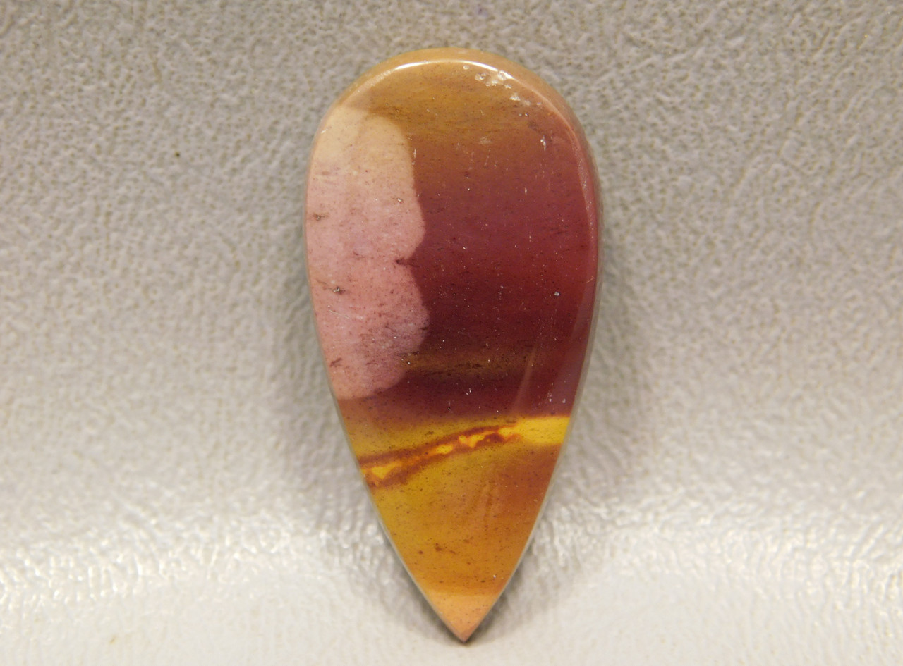 Mookaite Jasper Cabochon Teardrop Semiprecious Gemstone #23