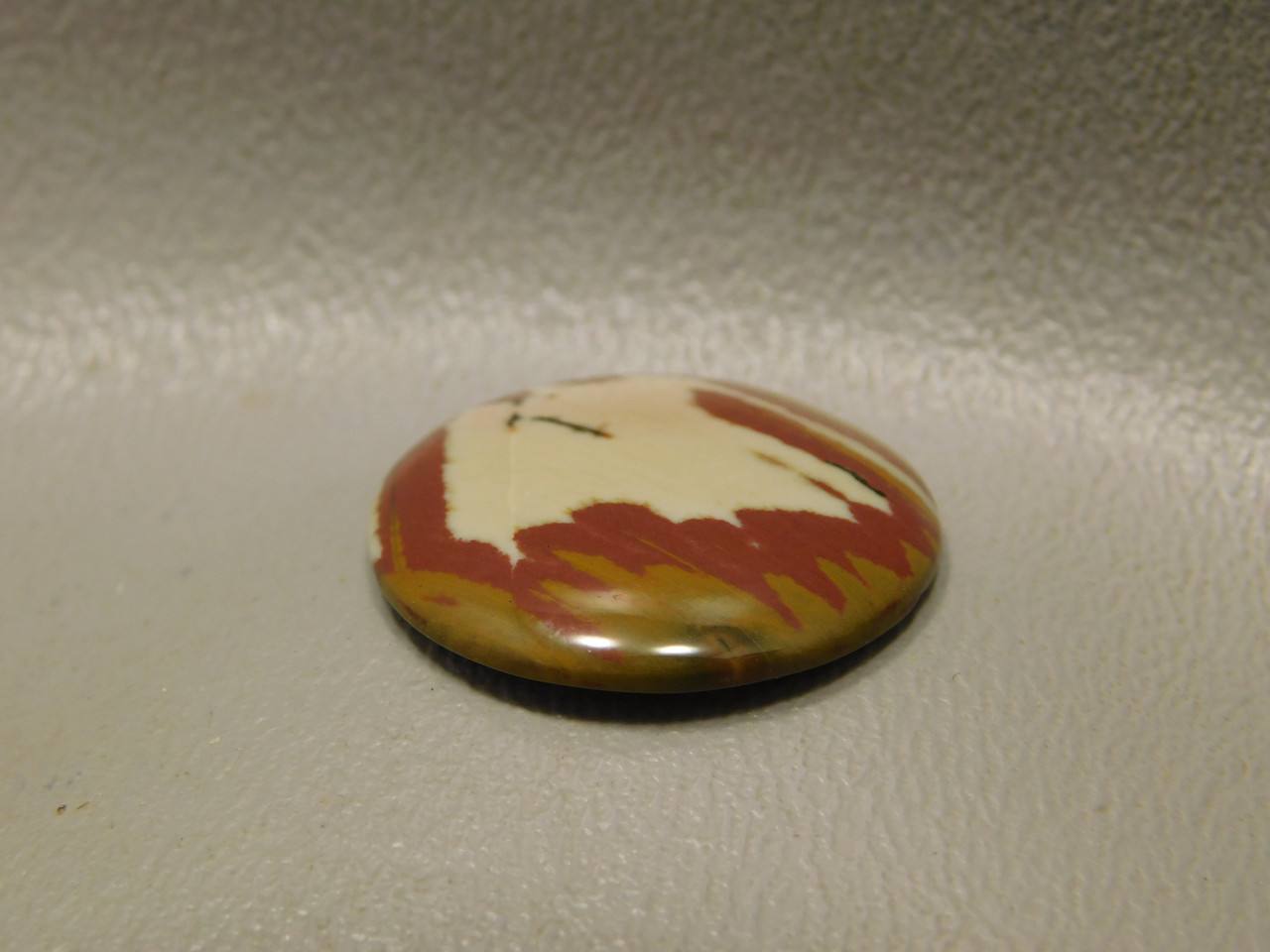 Stone Cabochon 22.5 mm Round Owyhee Jasper Jewelry Design #23