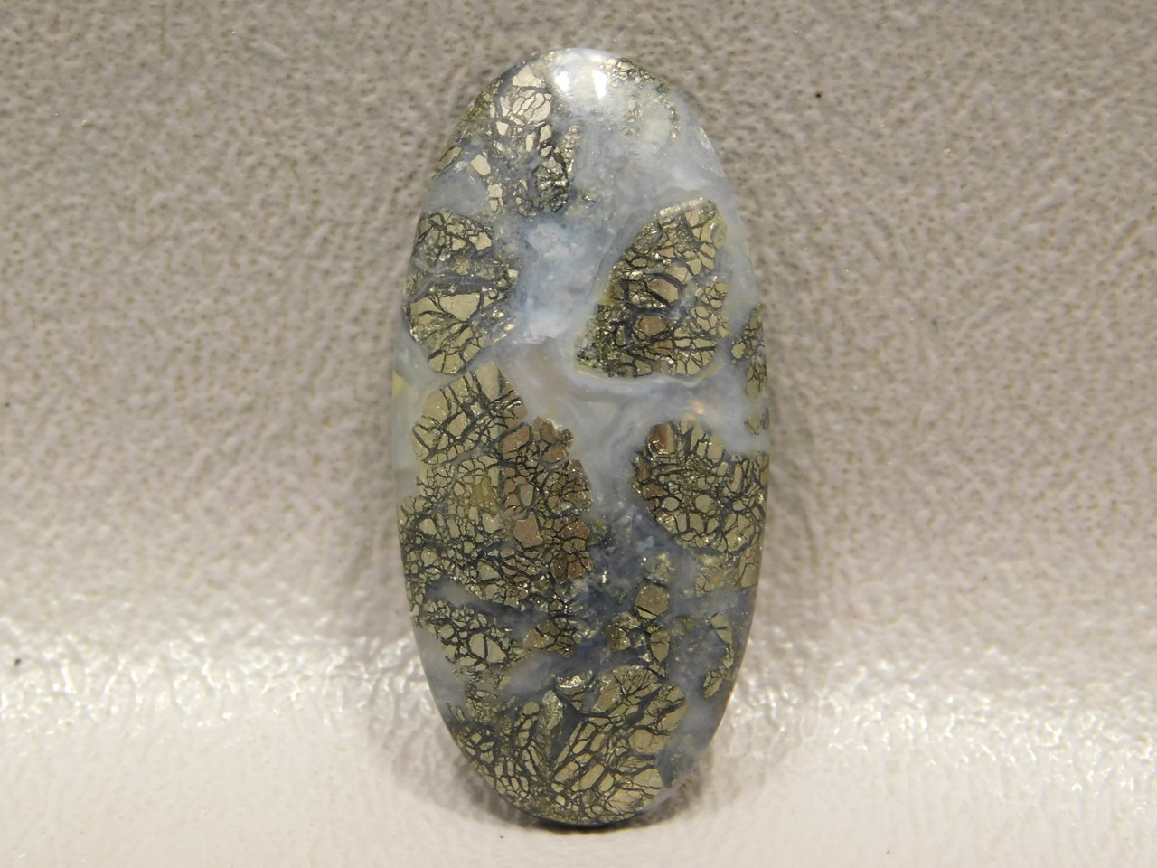 Nipomo Marcasite Agate Stone Designer Cabochon California #8