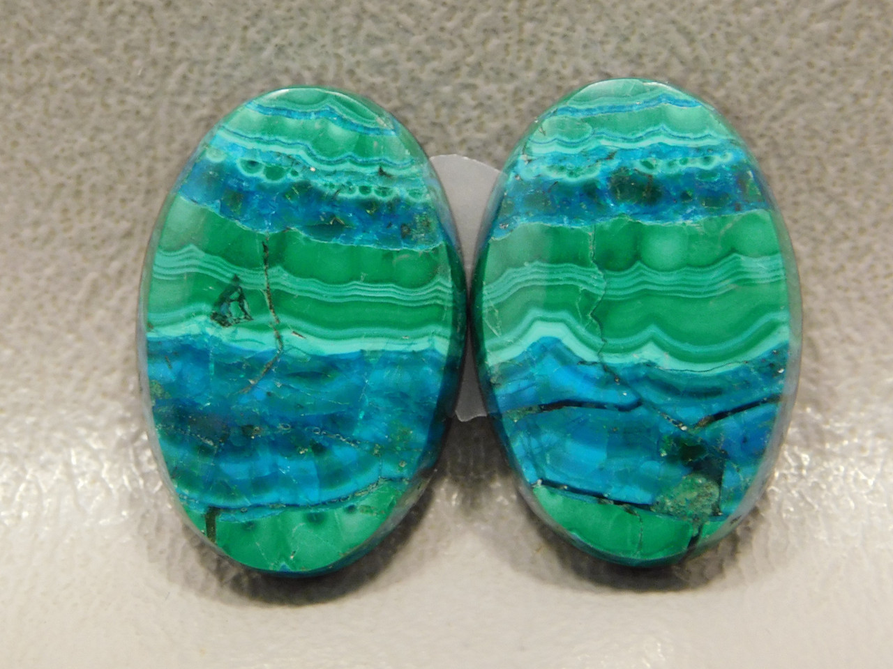 Chrysocolla Malachite Blue Designer Cabochon Stones Arizona #1