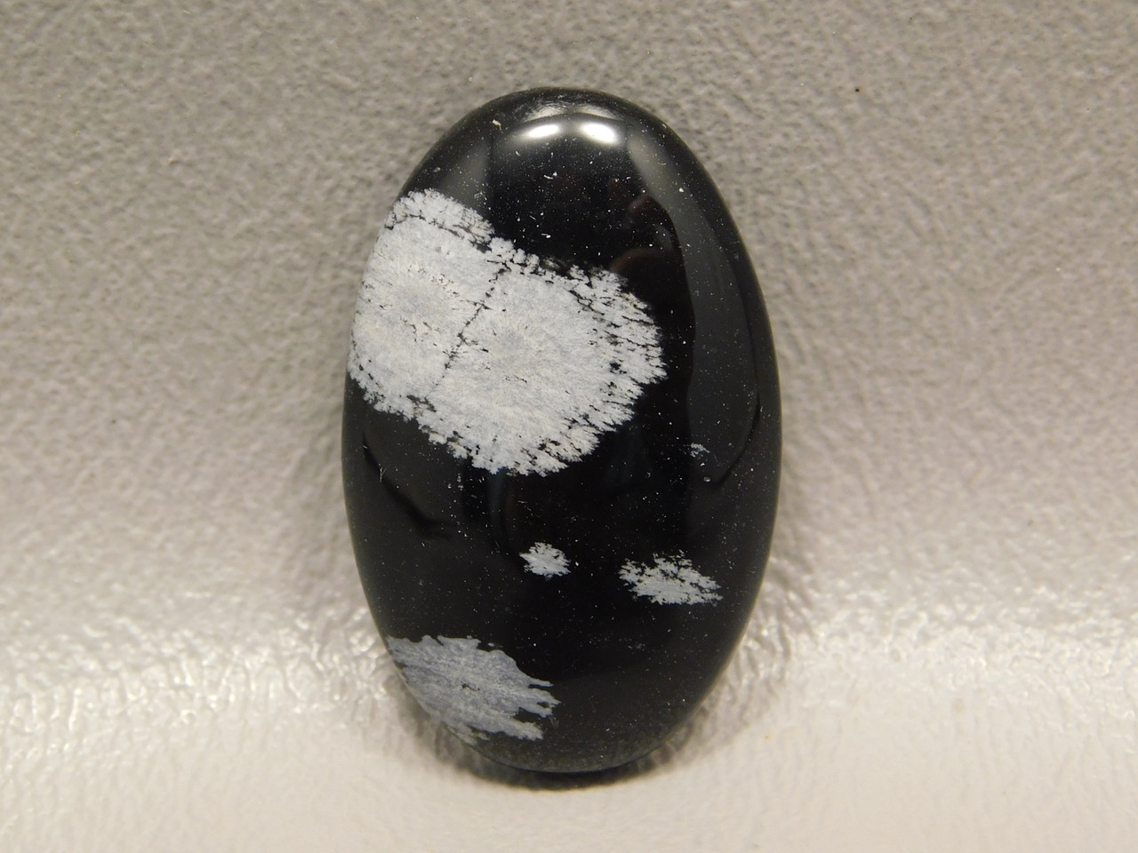 Snowflake Obsidian Semiprecious Gemstone Cabochon #13