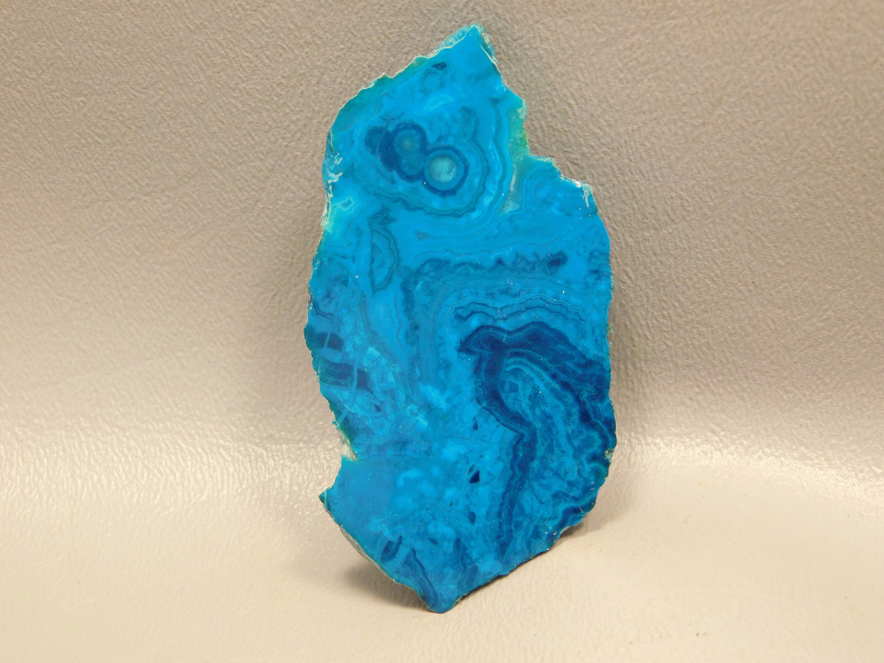 Blue Chrysocolla Polished Slab Natural Freeform Cabochon #S2