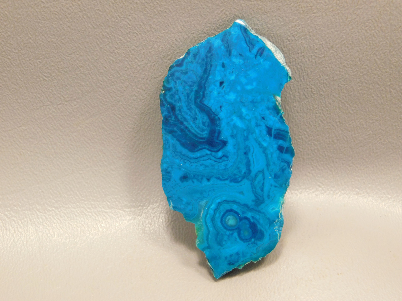 Blue Chrysocolla Polished Slab Natural Freeform Cabochon #S2