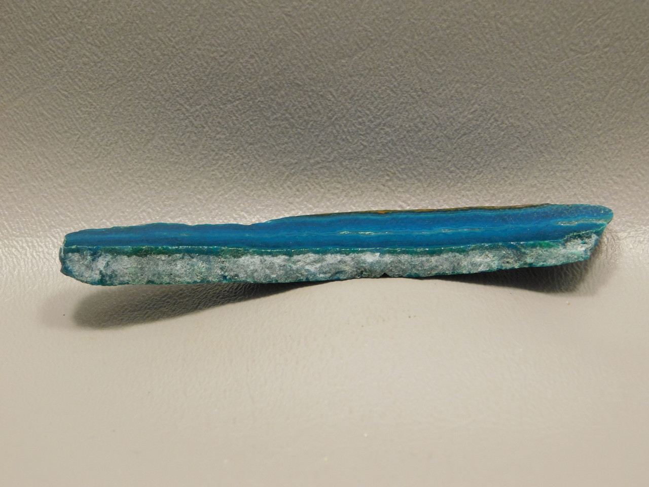 Blue Chrysocolla Long Polished Natural Slab Cabochon Arizona #S1