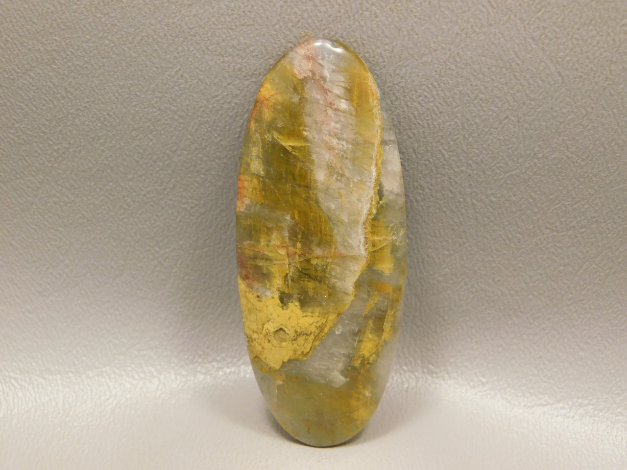 Large Chatoyant Lion Skin Quartz Large Oval Cabochon Loose Stone #14