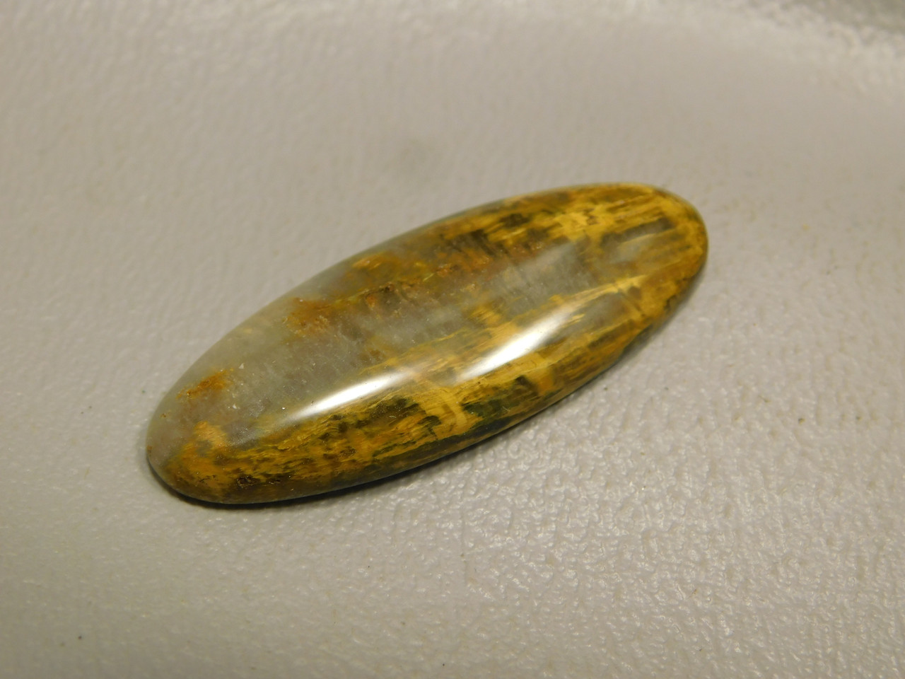 Chatoyant Tiger eye Lion Skin Quartz Oval Cabochon Loose Stone #18