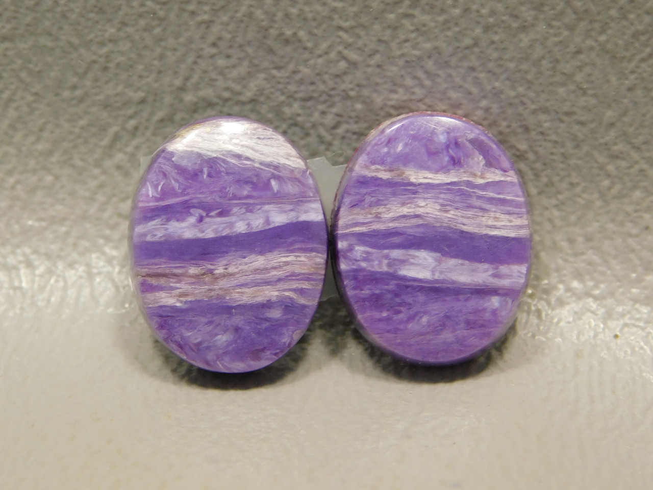 Charoite Purple Jewelry Cabochon Stones Matched Pairs #10