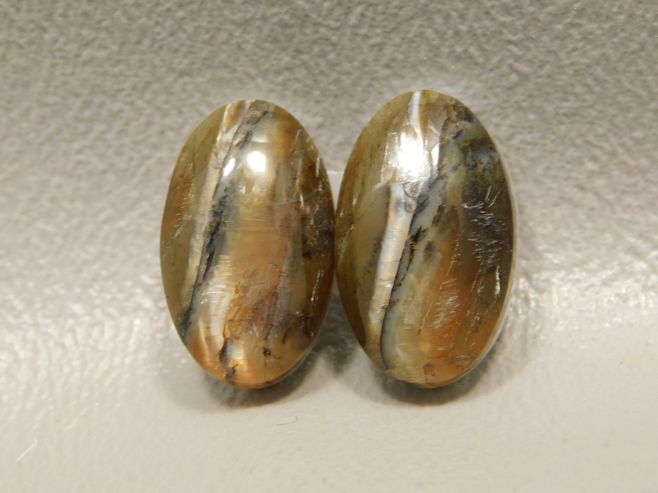 Arizona Pietersite Matched Pair Cabochons #21