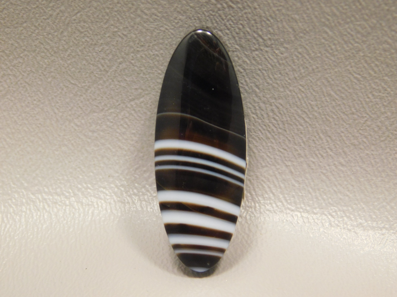 Tuxedo Agate Stone Bead Pendant #3