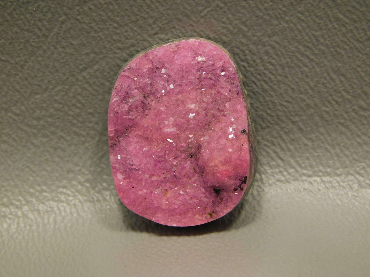 Cobalto Calcite or Pink Drusy Cabochon #11