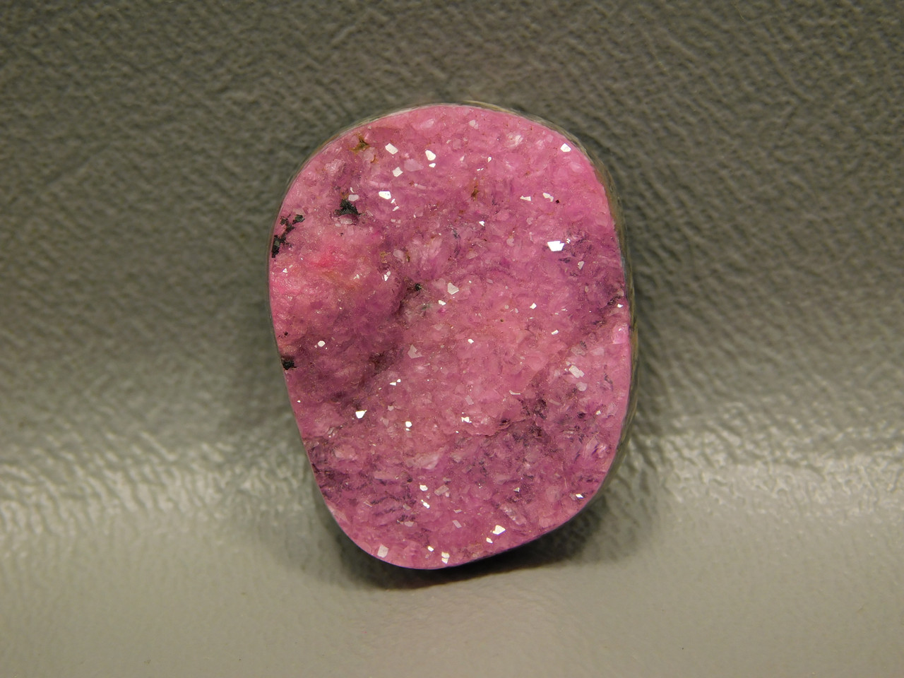 Cobalto Calcite or Pink Drusy Cabochon #11